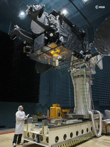 Erster Flugeinsatz der Plattform SmallGEO für den Satelliten Hispasat 36W-1