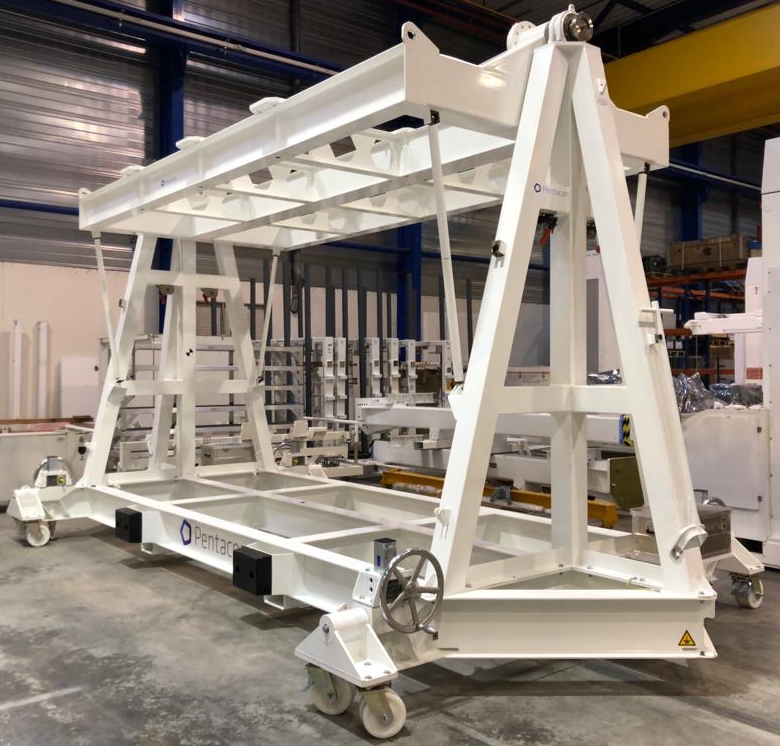 Payload tilting trolley - Pentacon (NL)