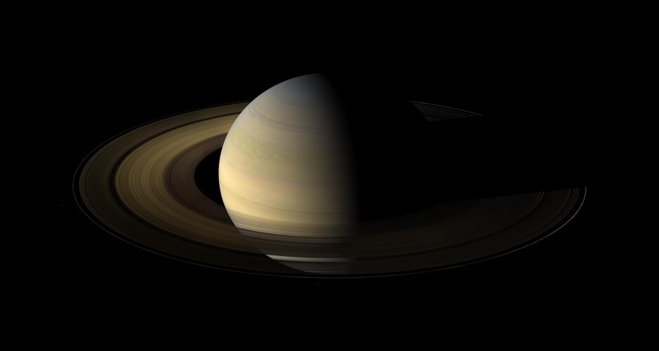 Saturn at equinox