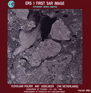 ERS-1 first image