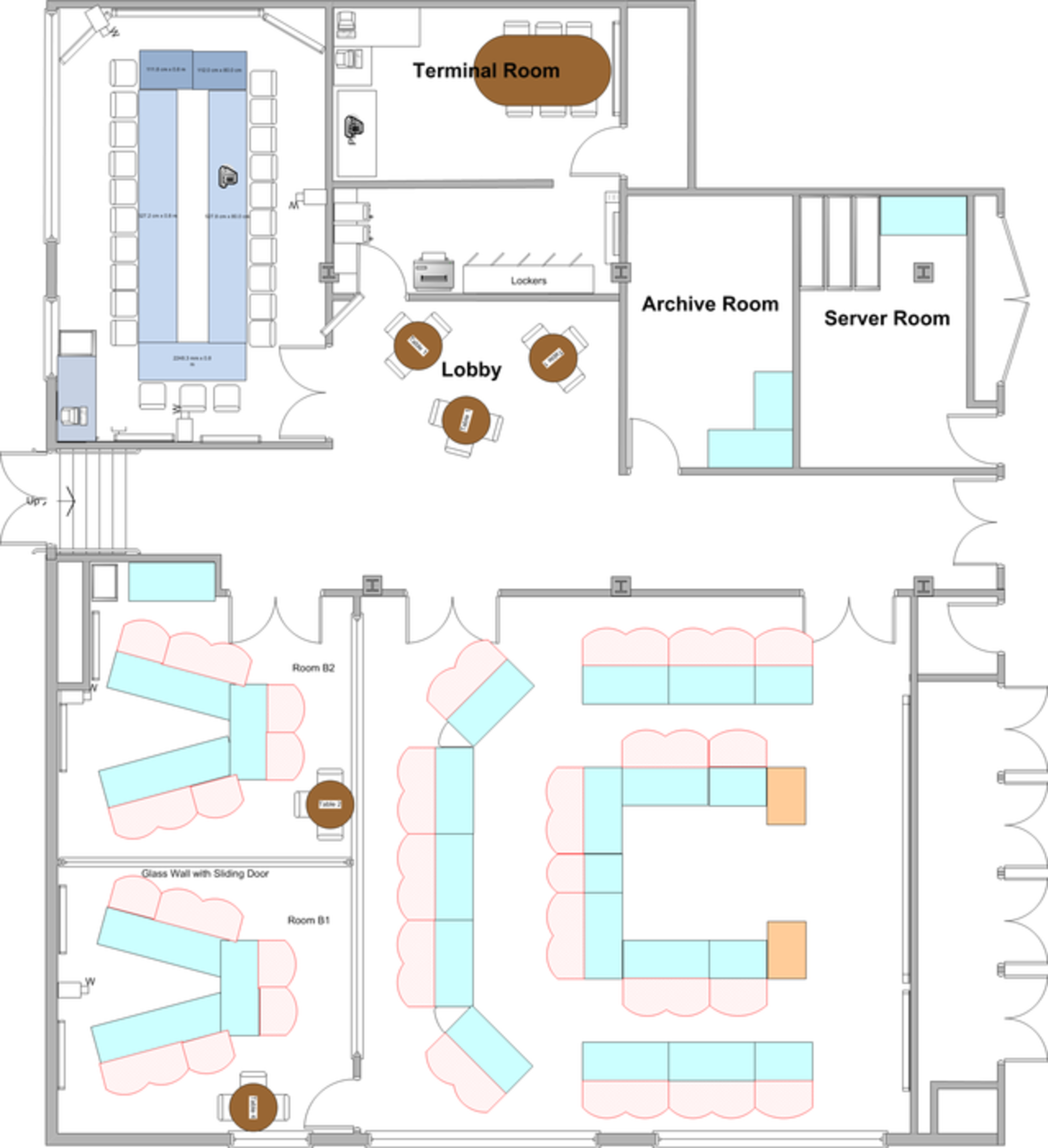 The Concurrent Design Facility layout