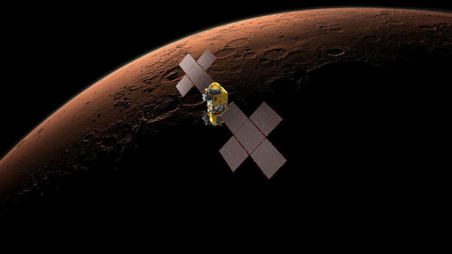 Earth Return Orbiter in Mars orbit