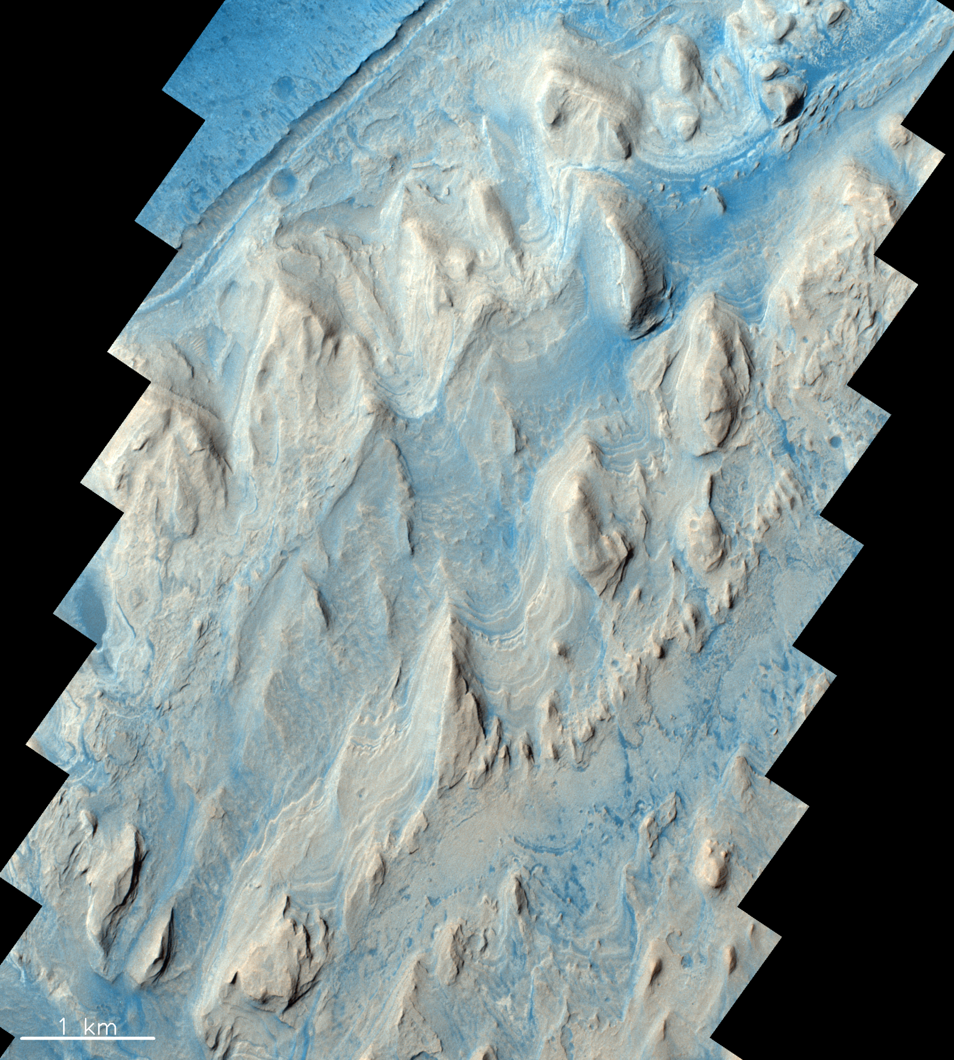 Layering in Gale Crater