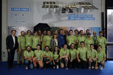 The participants of the 2019 Space App Camp