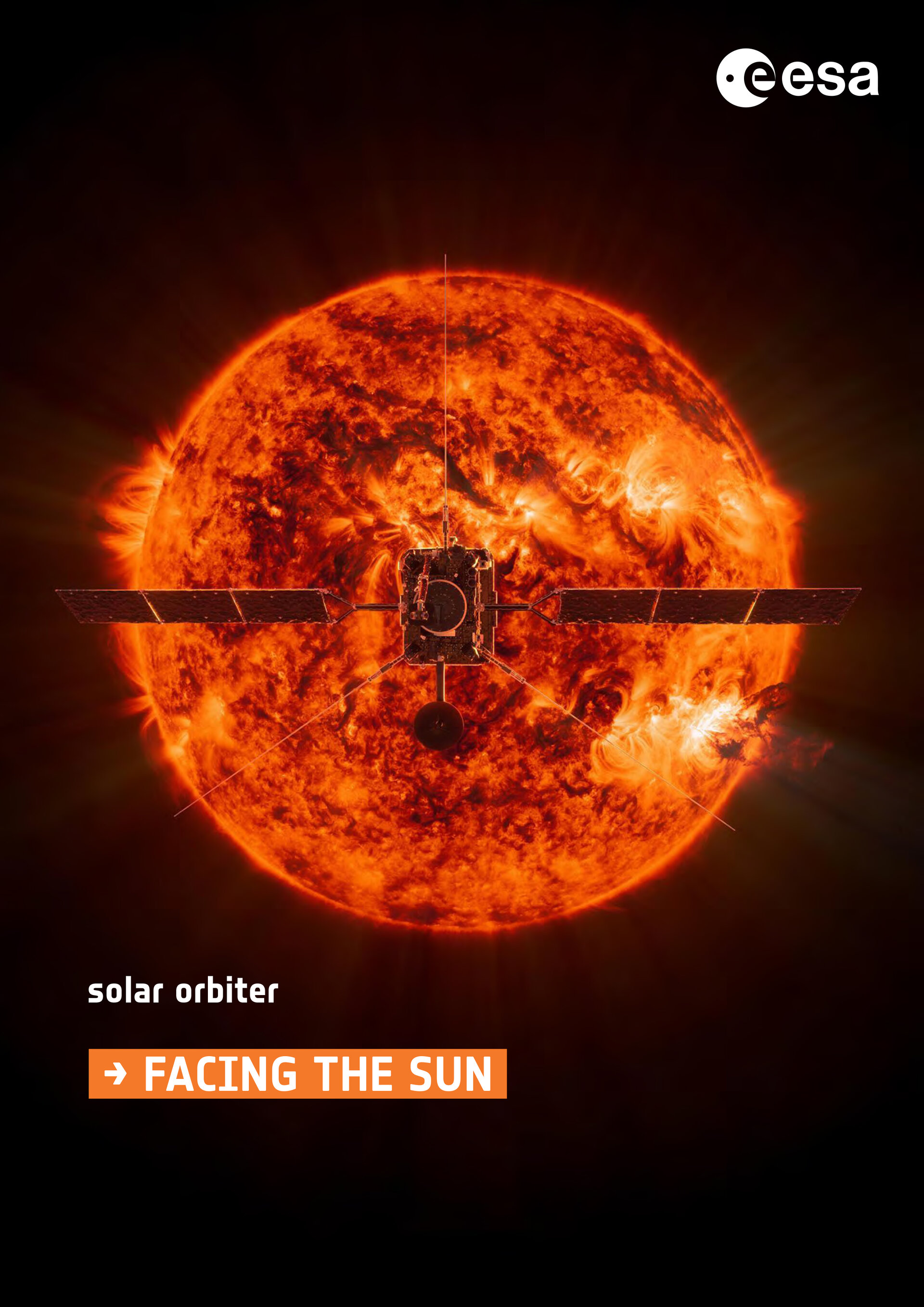 Solar Orbiter: Blick zur Sonne