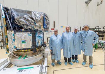 Cheops team in Kourou