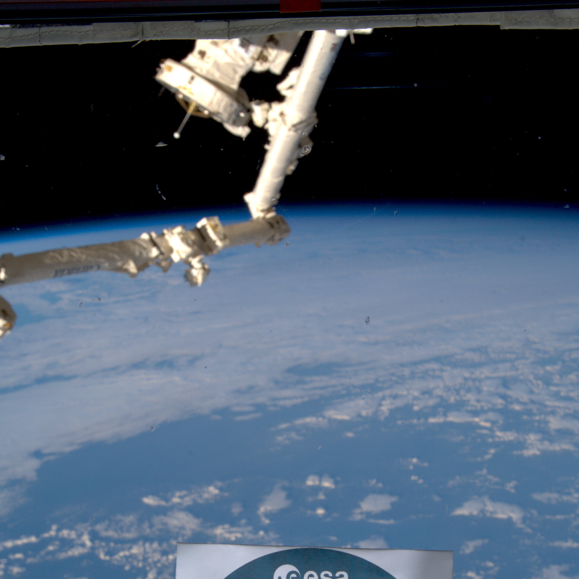 Hera logo aboard ISS