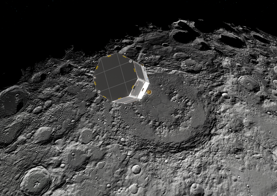 European Large Logistic Lander approaching Moon