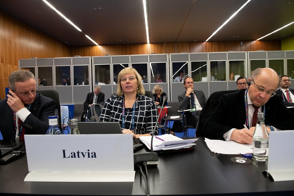 Latvian delegation