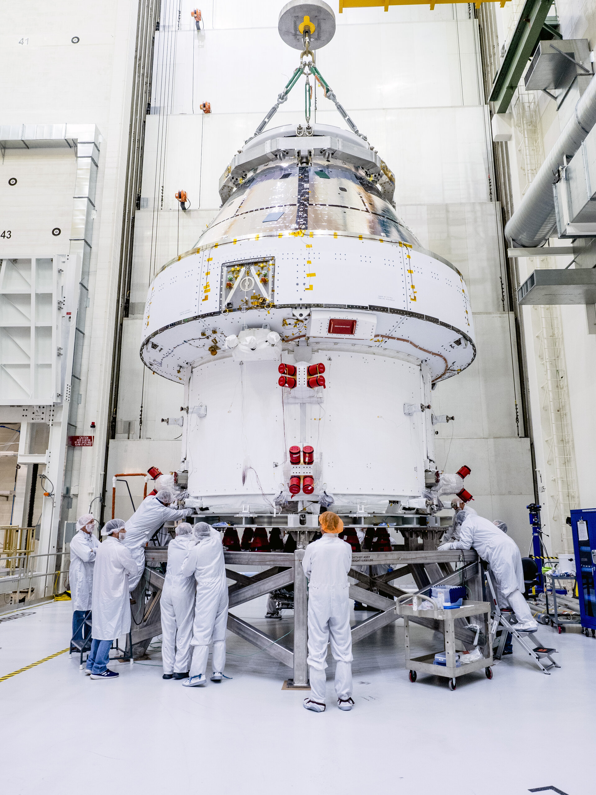 Orion at Kennedy Space Center