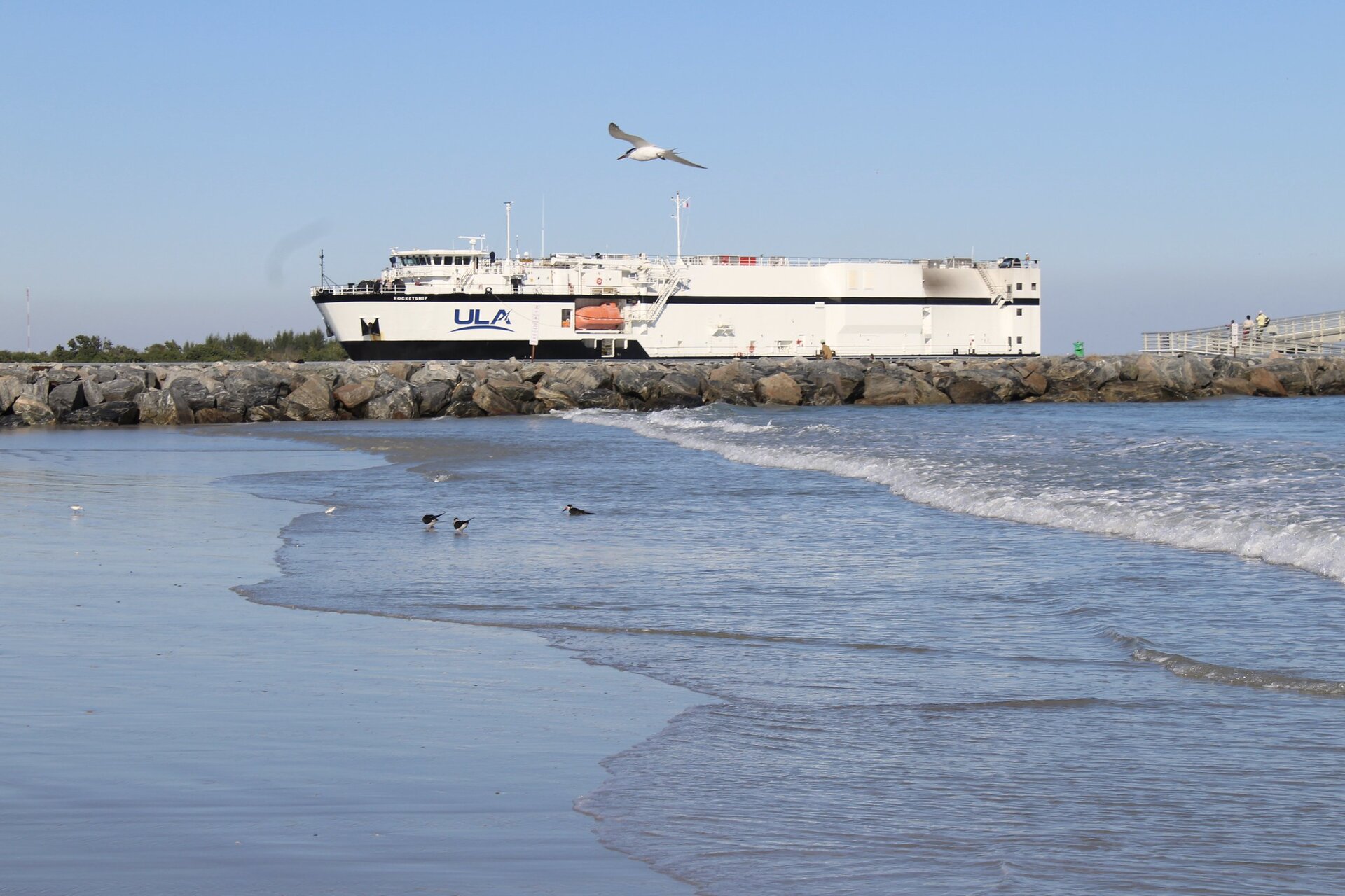 RocketShip arrival at Port Canaveral