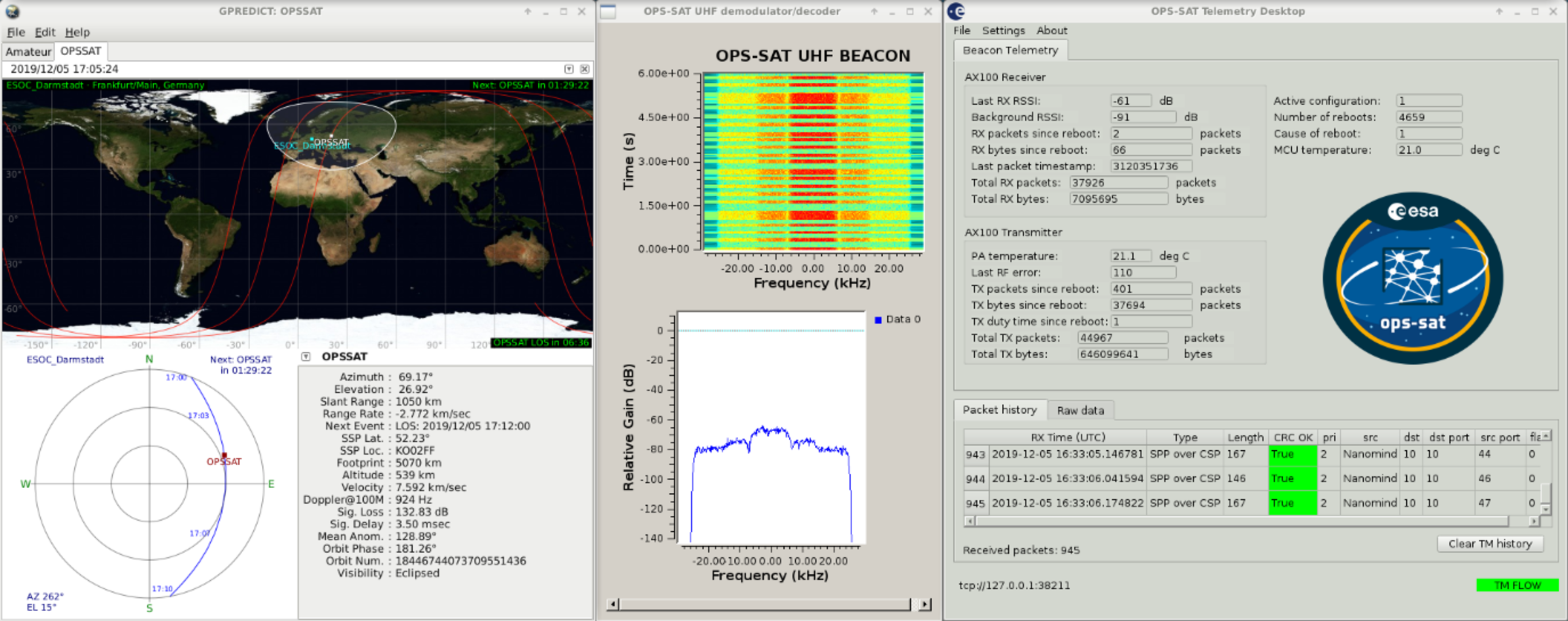 Decoding OPS-SAT's beacon