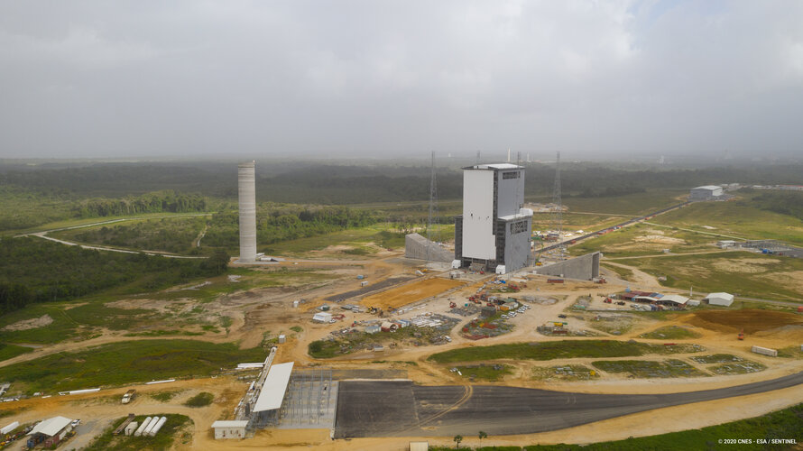 Ariane 6 launch complex at Europe's Spaceport