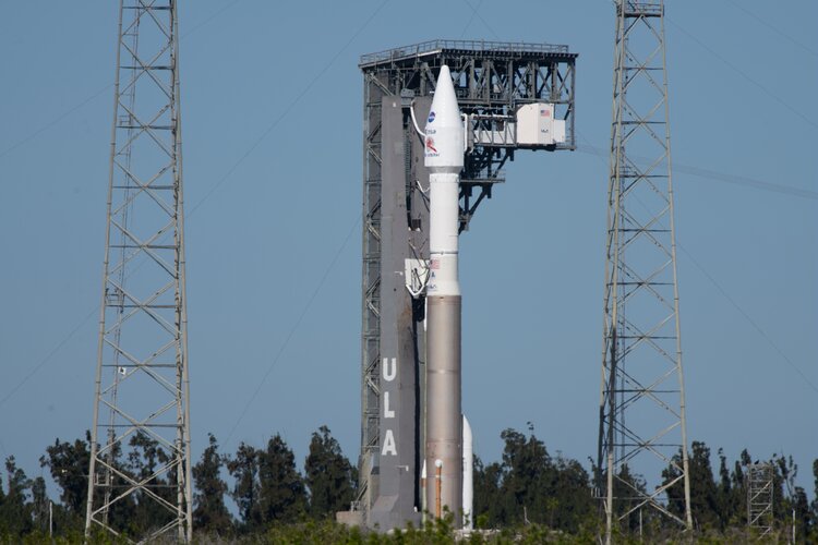 Solar Orbiter at the launch pad