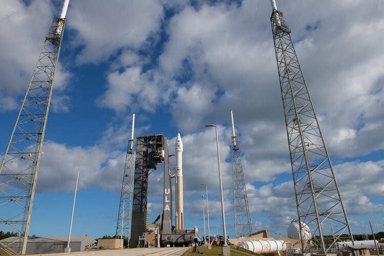 Solar Orbiter at the launch pad