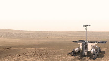 ExoMars Rosalind Franklin rover 