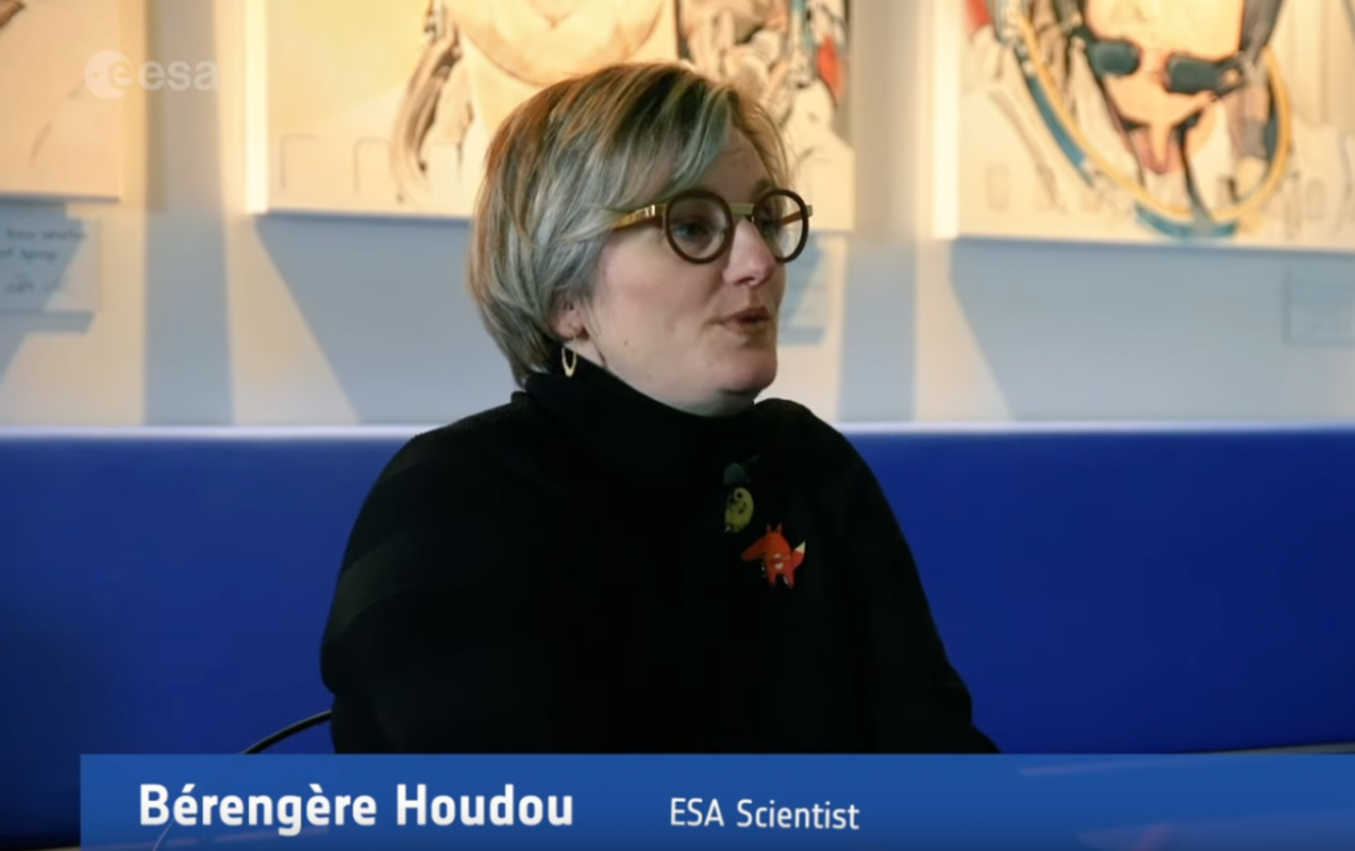 ESA Moon expert Bérengère Houdou