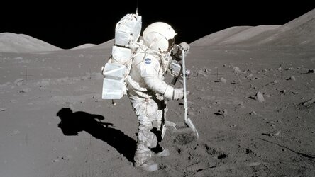 Harrison Schmitt on the Moon