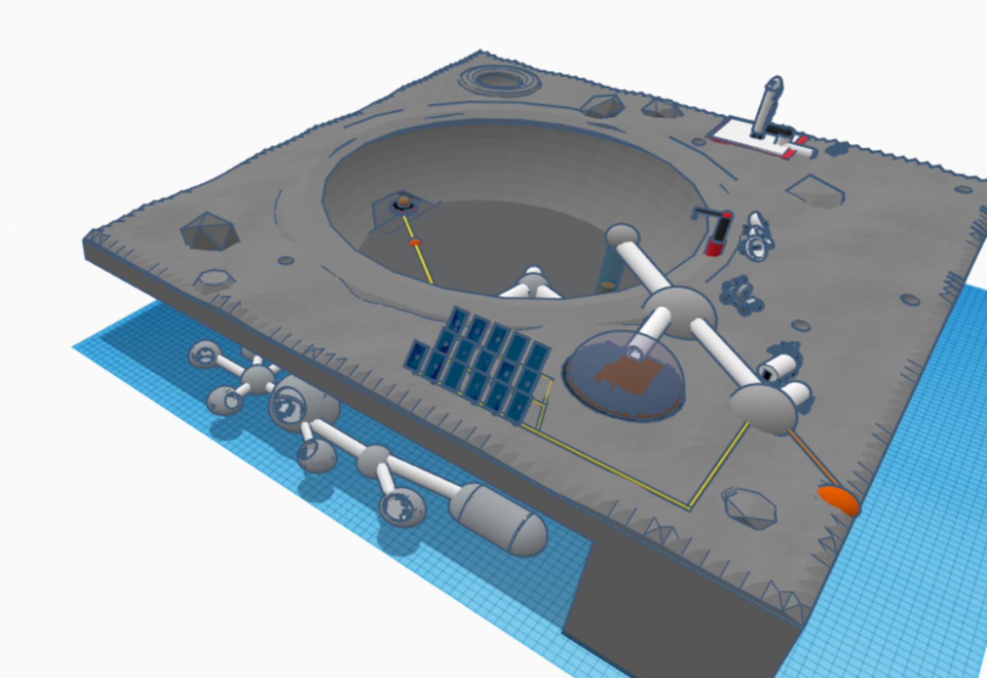 Moon Camp design by Voya team from Czech Republic