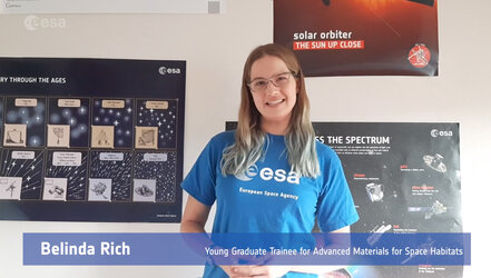 Belinda Rich, Young Graduate Trainee in ESA's Advanced Concepts Team