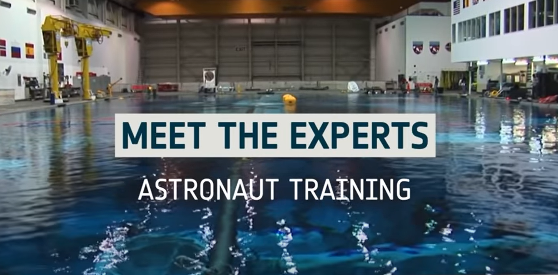 Meet the Experts - Astronaut training