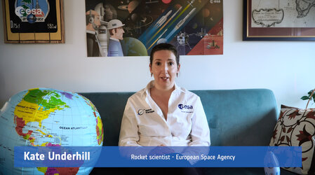 Kate Underhill, ESA rocket scientist