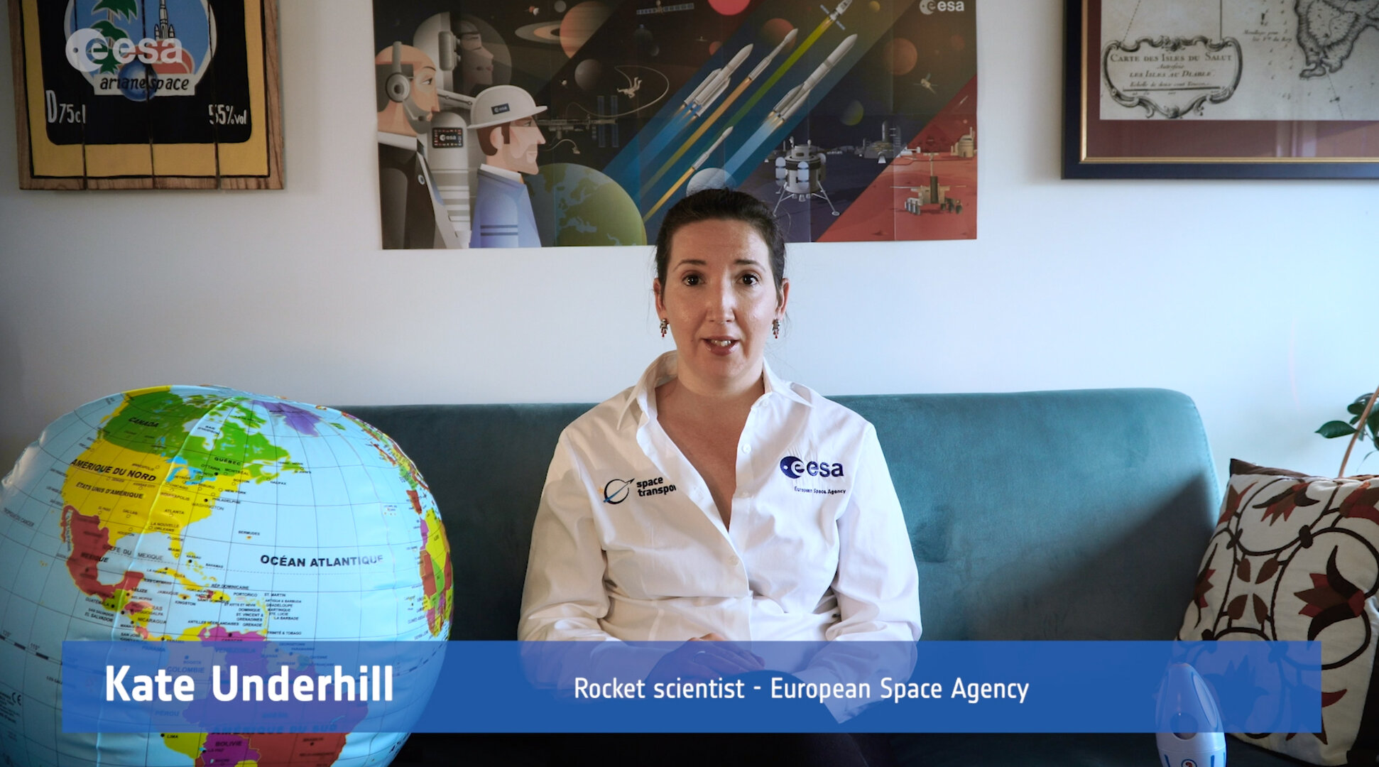 Kate Underhill, ESA rocket scientist