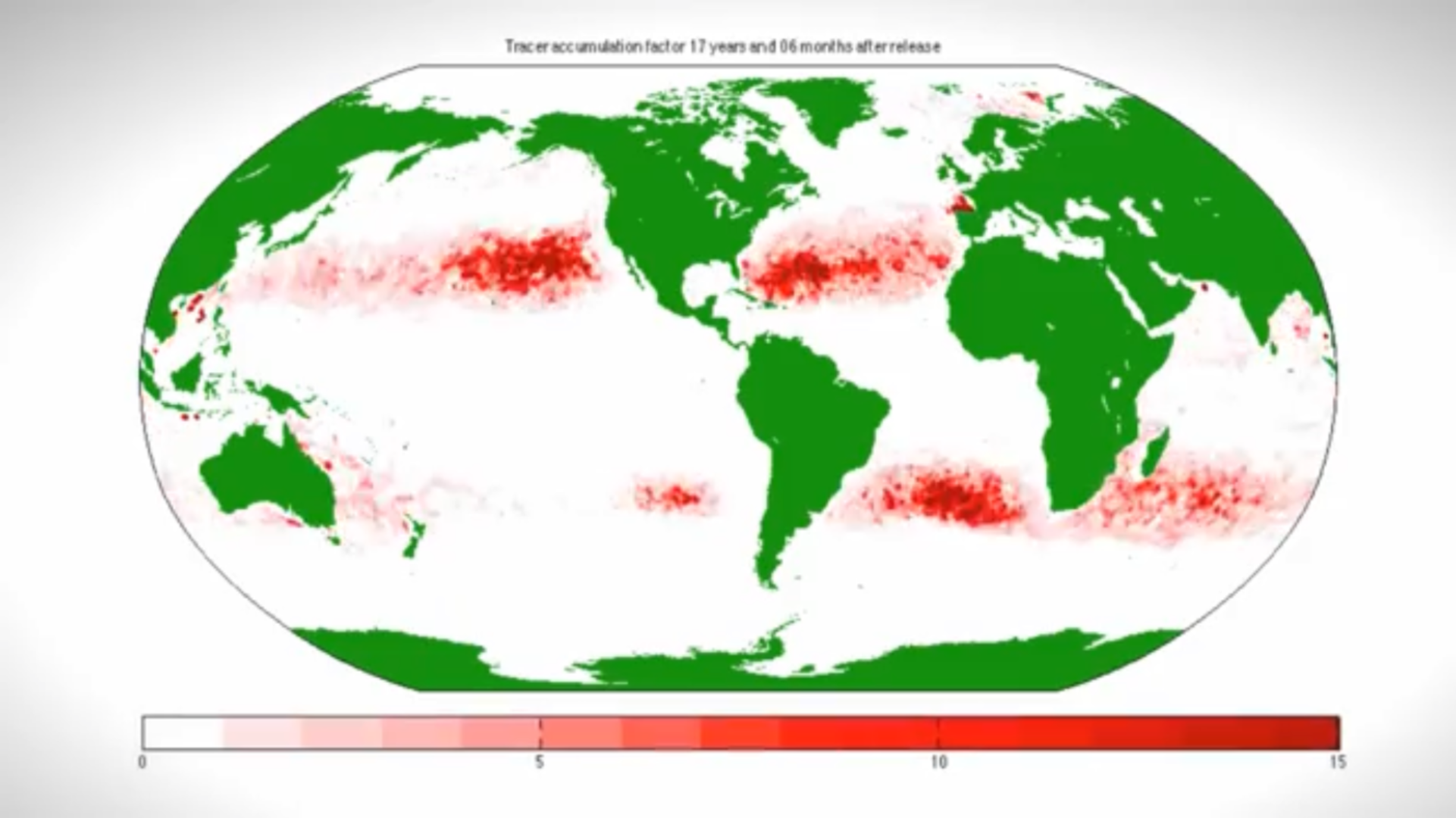 Marine litter aggregation forecast