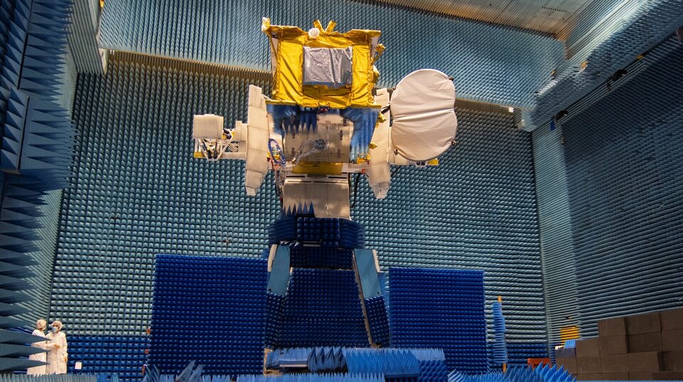 Eutelsat Quantum is the first commercial telecommunications satellite capable of being repurposed in space