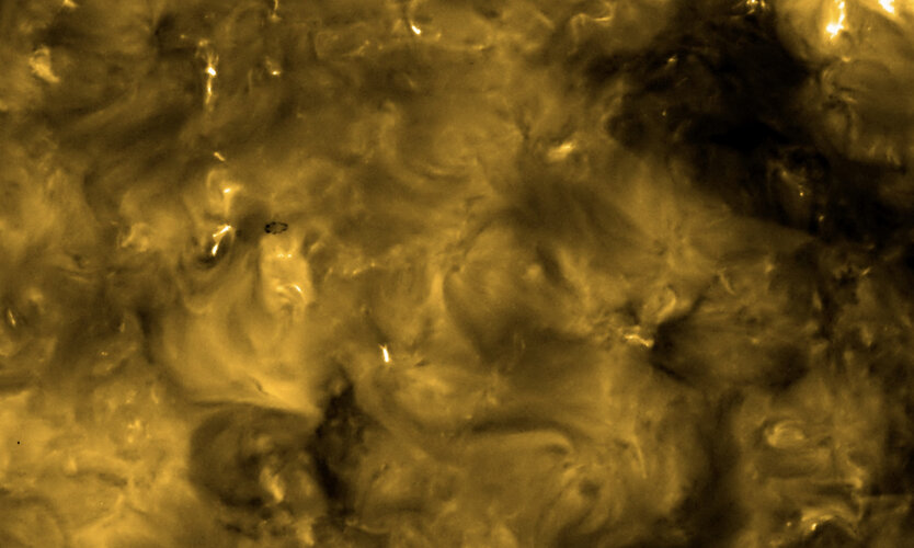 Solar Orbiter’s first views of the Sun