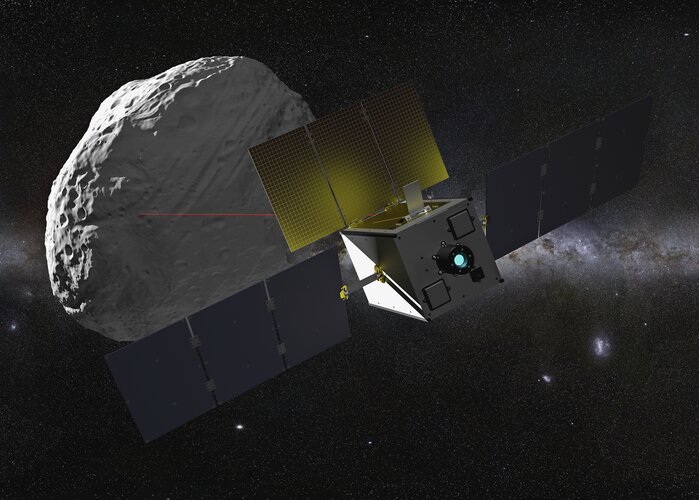 Suitcase-sized asteroid explorer