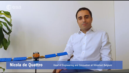 Nicola de Quattro, head of engineering and innovation at Vitrociset Belgium