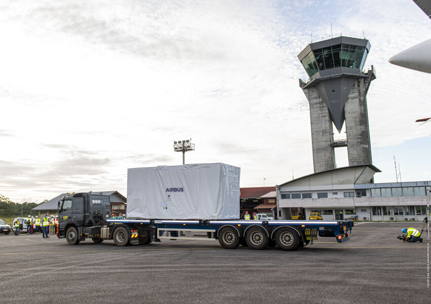 SEOSAT-Ingenio ready for transport to the Guiana Space Centre