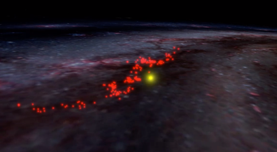 De grootste gasvormige structuur in ons Melkwegstelsel ooit gezien