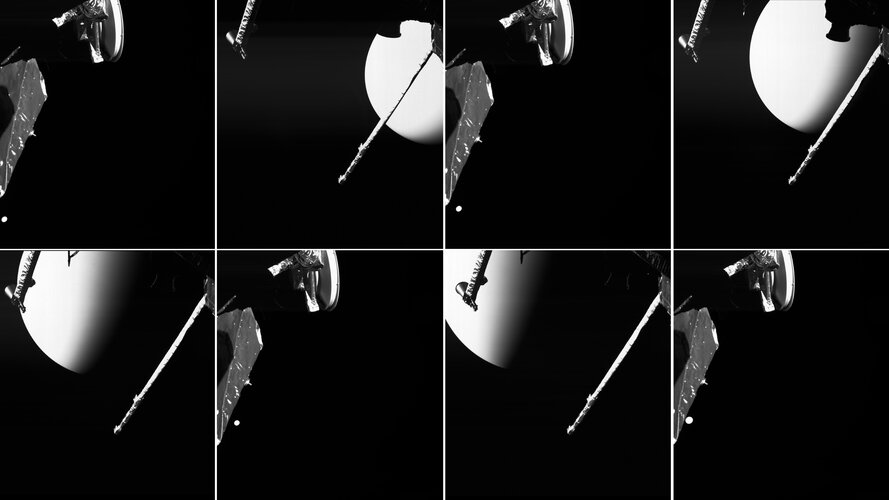 BepiColombo images fly straight into archive