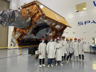 ESA’s Copernicus Sentinel-6 launch campaign team