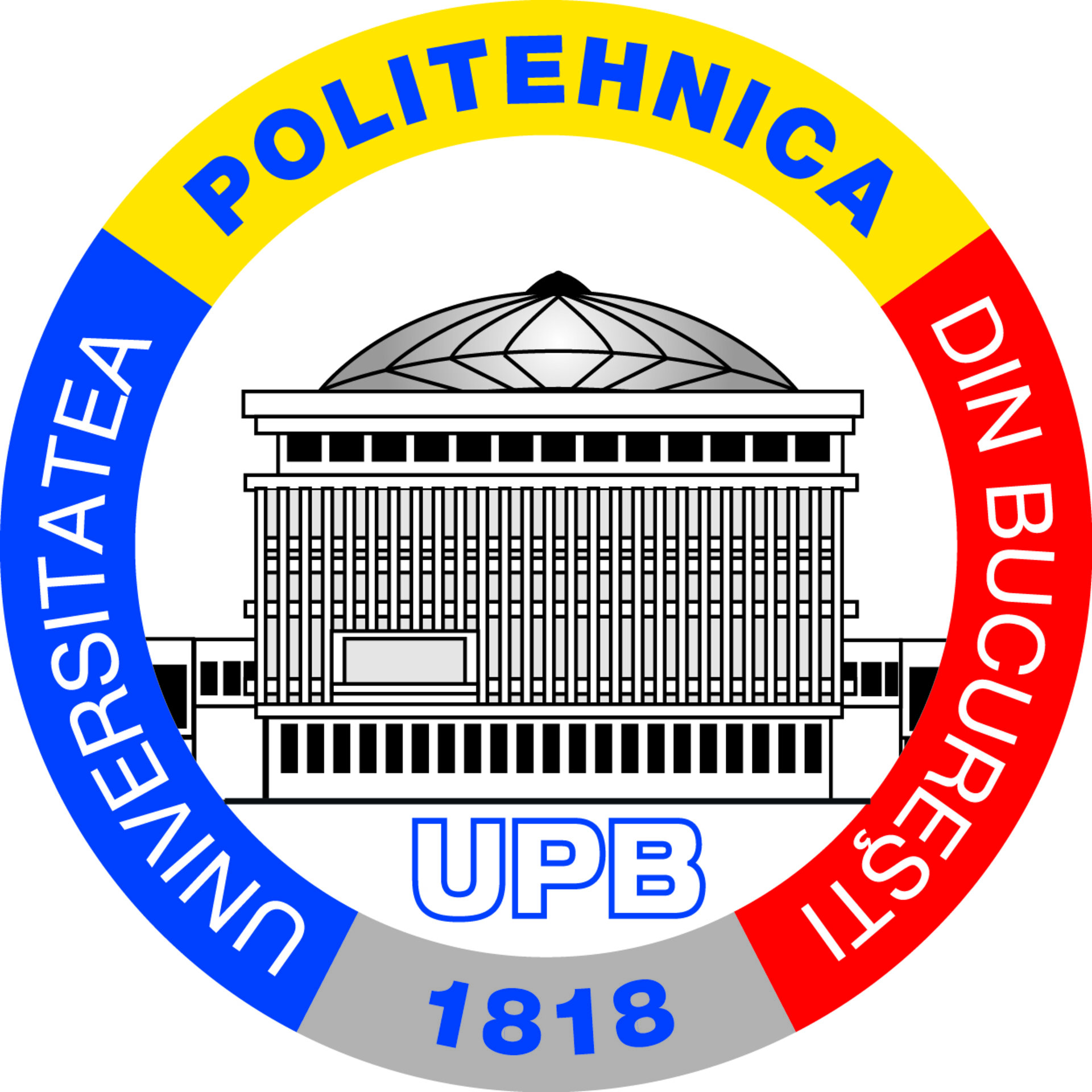 Pilfer gasoline Panda ESA - Logo: Universitatea POLITEHNICA din București (UPB)