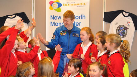 ESA astronaut Tim Peake at a Mission X event in United Kingdom