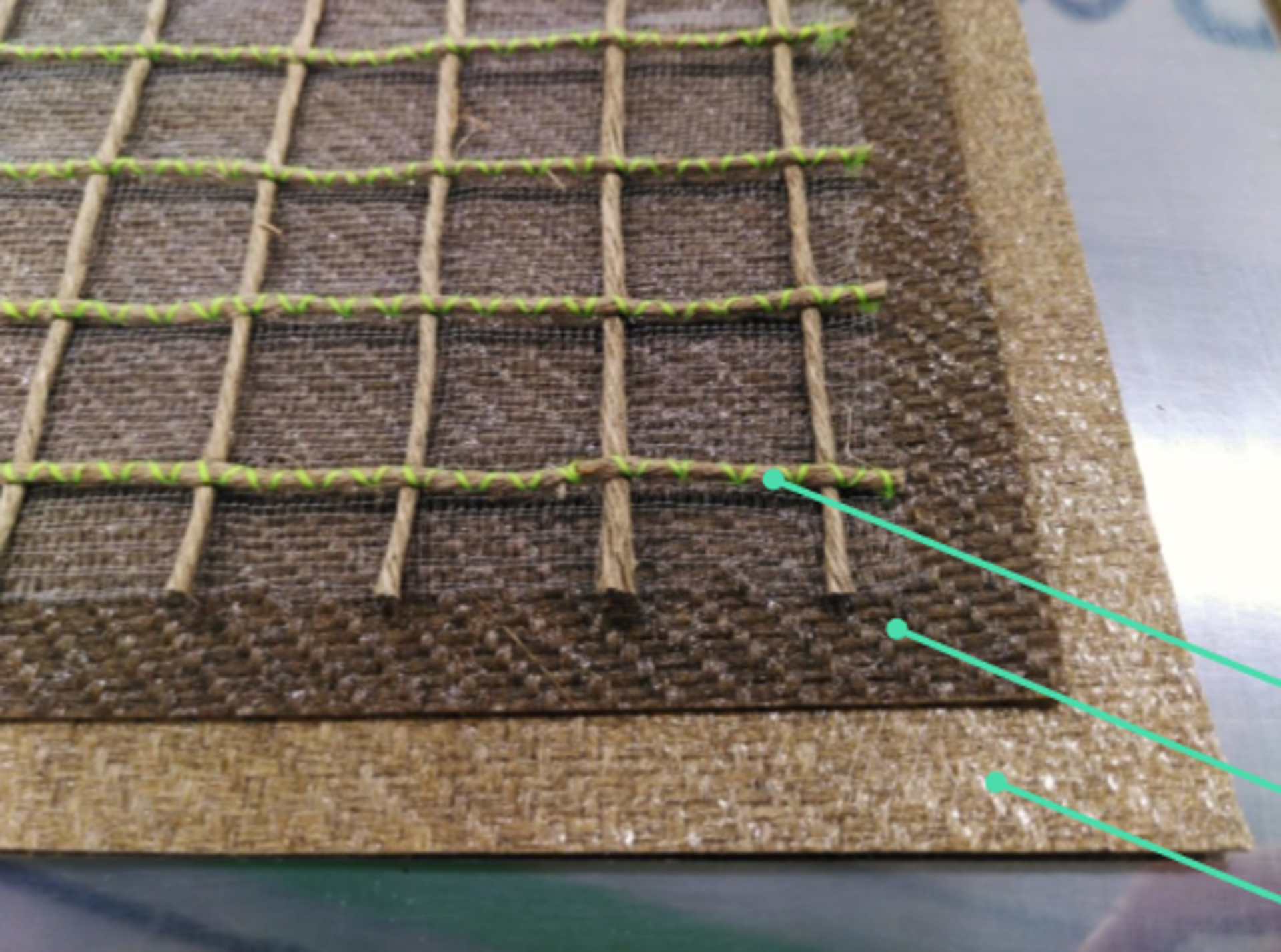 Bio-composite flax fibres