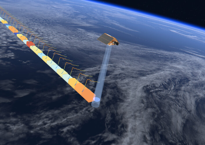 Copernicus Sentinel-6 in low-resolution mode