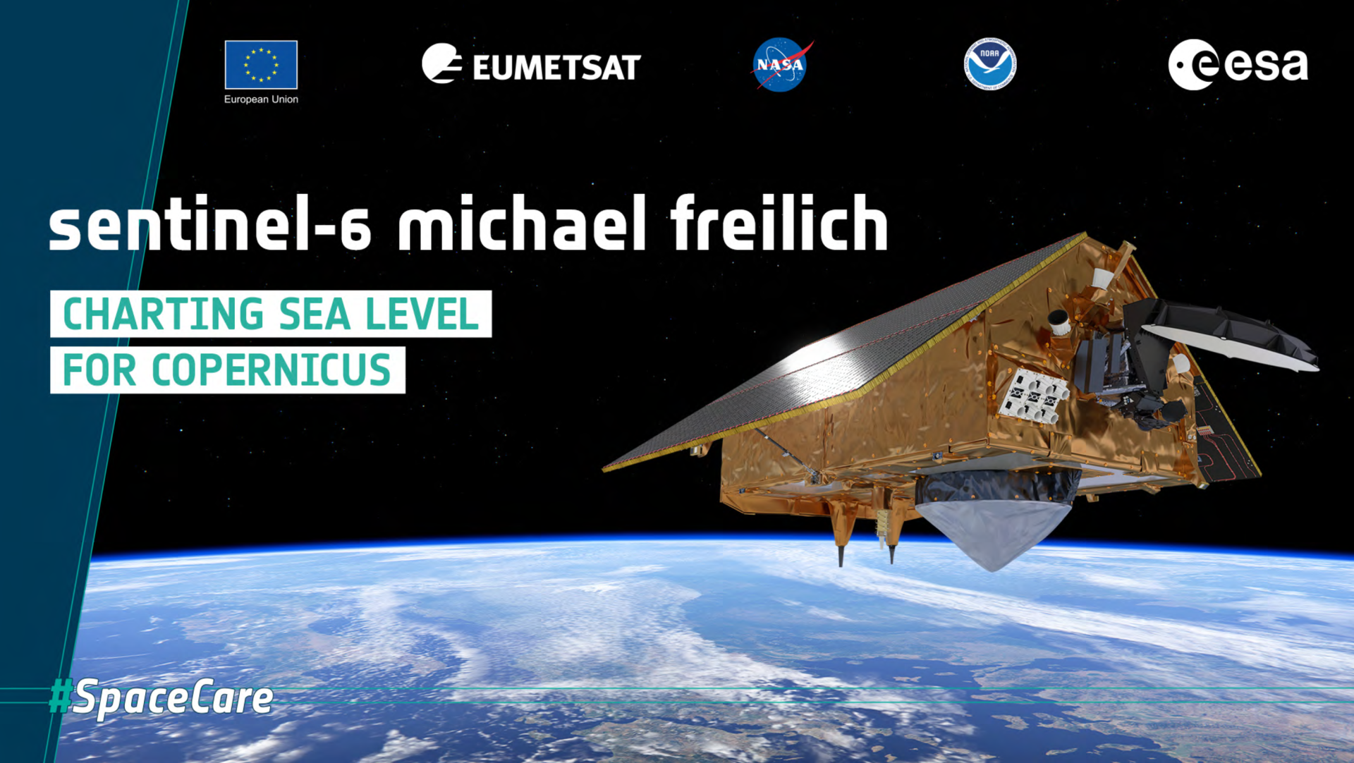 Copernicus Sentinel-6 Michael Freilich launch media kit cover