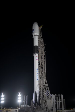 Copernicus Sentinel-6 Michael Freilich on the launch pad