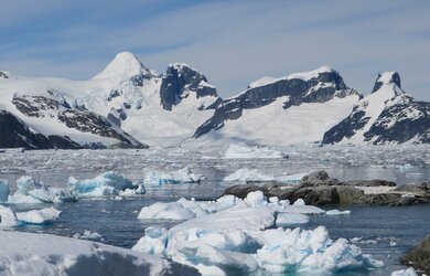 Antarctic landscape