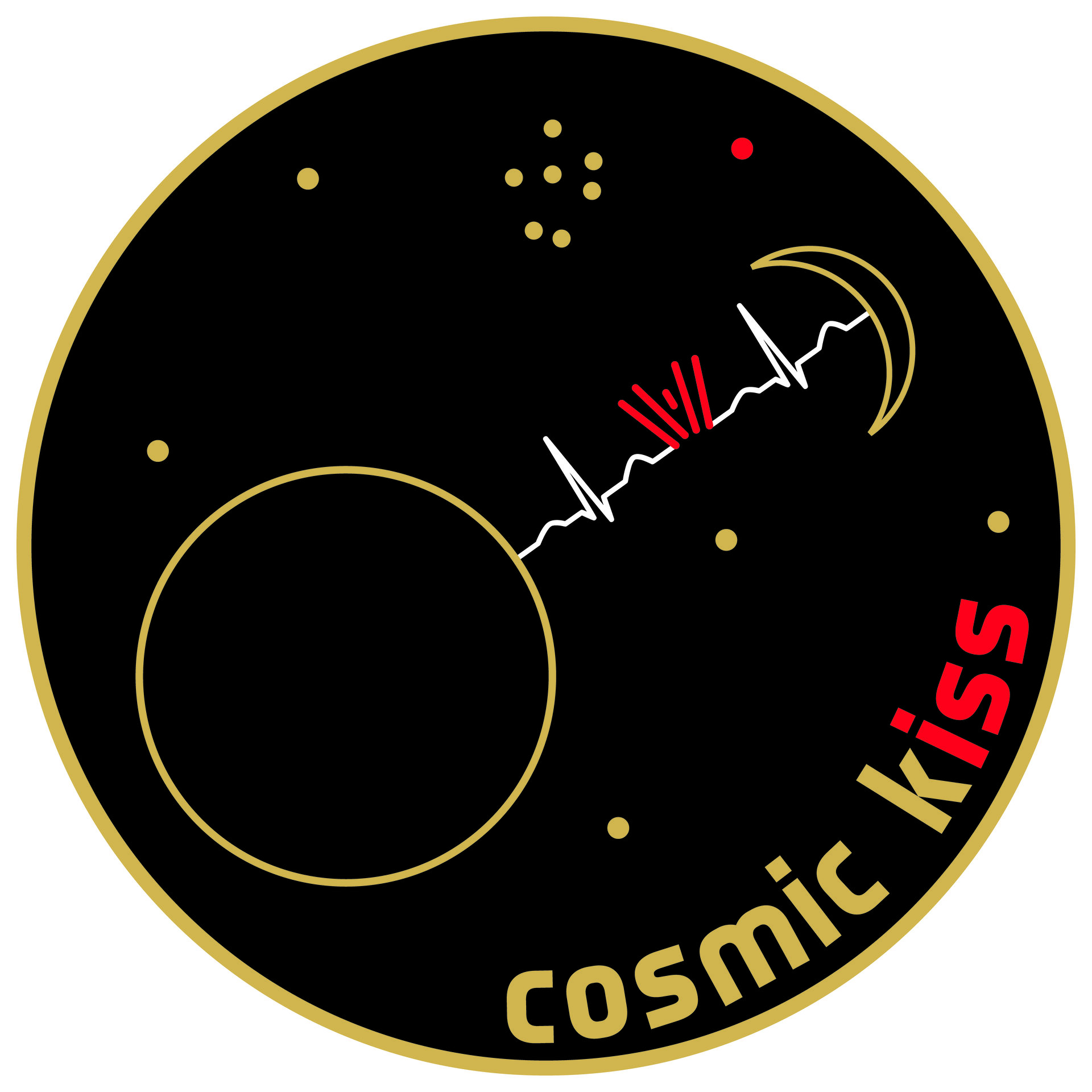 ESA–COSMIC KISS mit Astronaut Matthias Maurer Deutschland Orginal Patch 