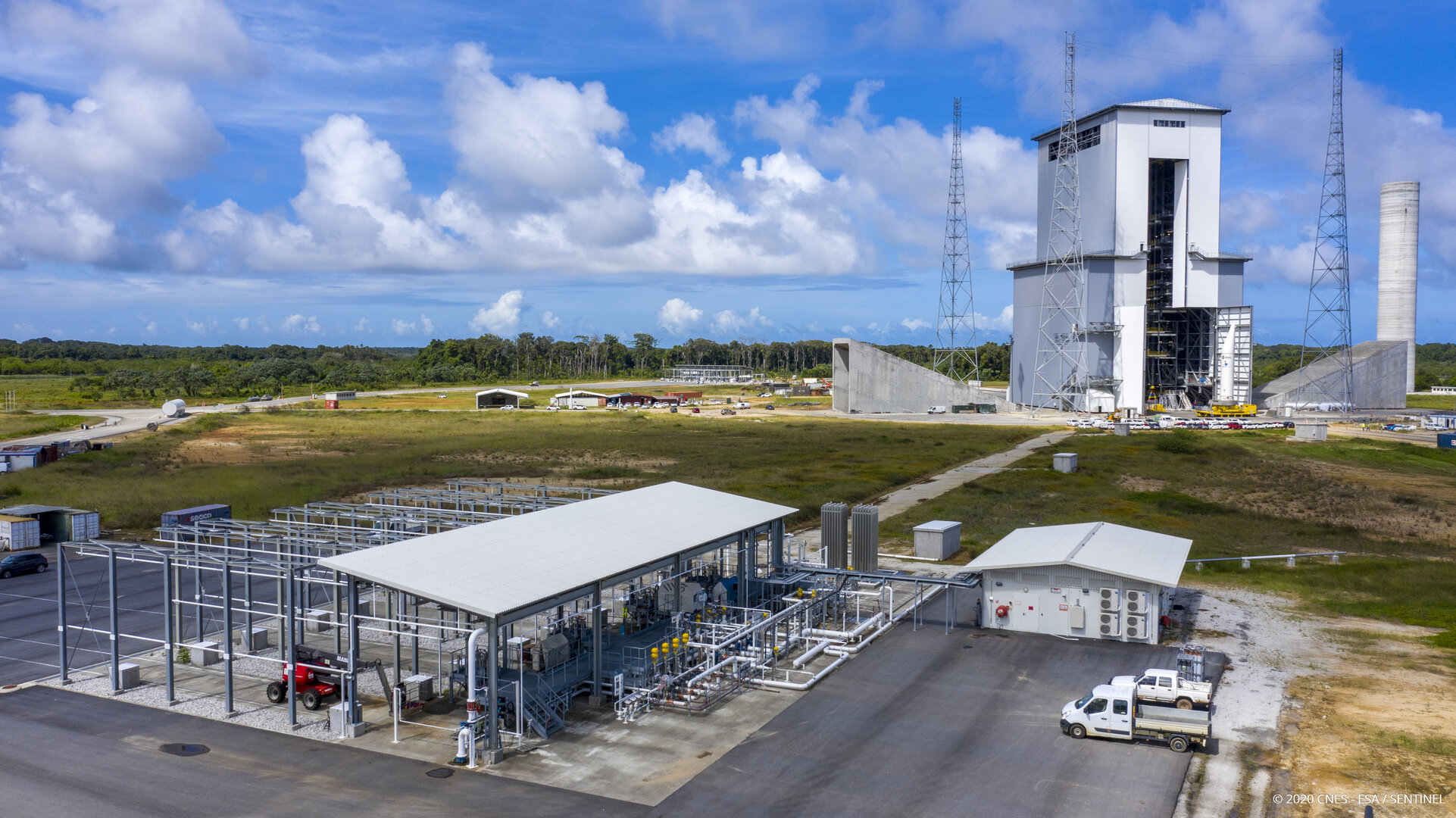 Liquid oxygen storage for Ariane 6