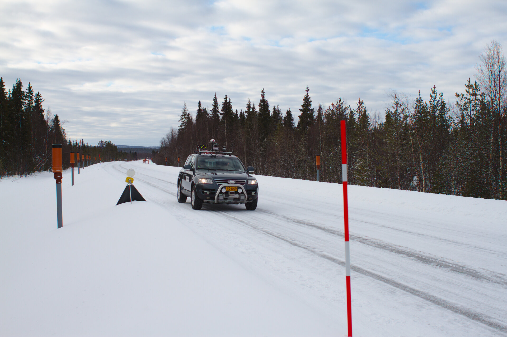 Snowbox test roadway