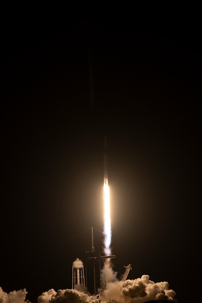 Mission Alpha liftoff