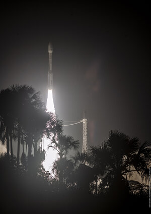 Vega liftoff on flight VV18