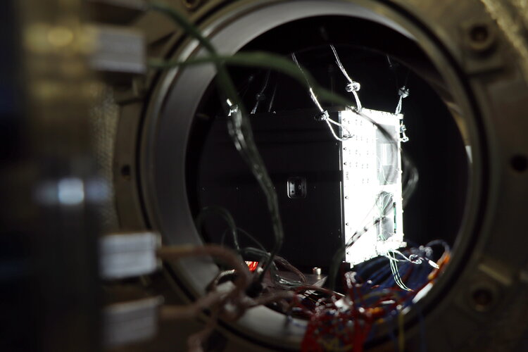 Cool test of Proba-V companion
