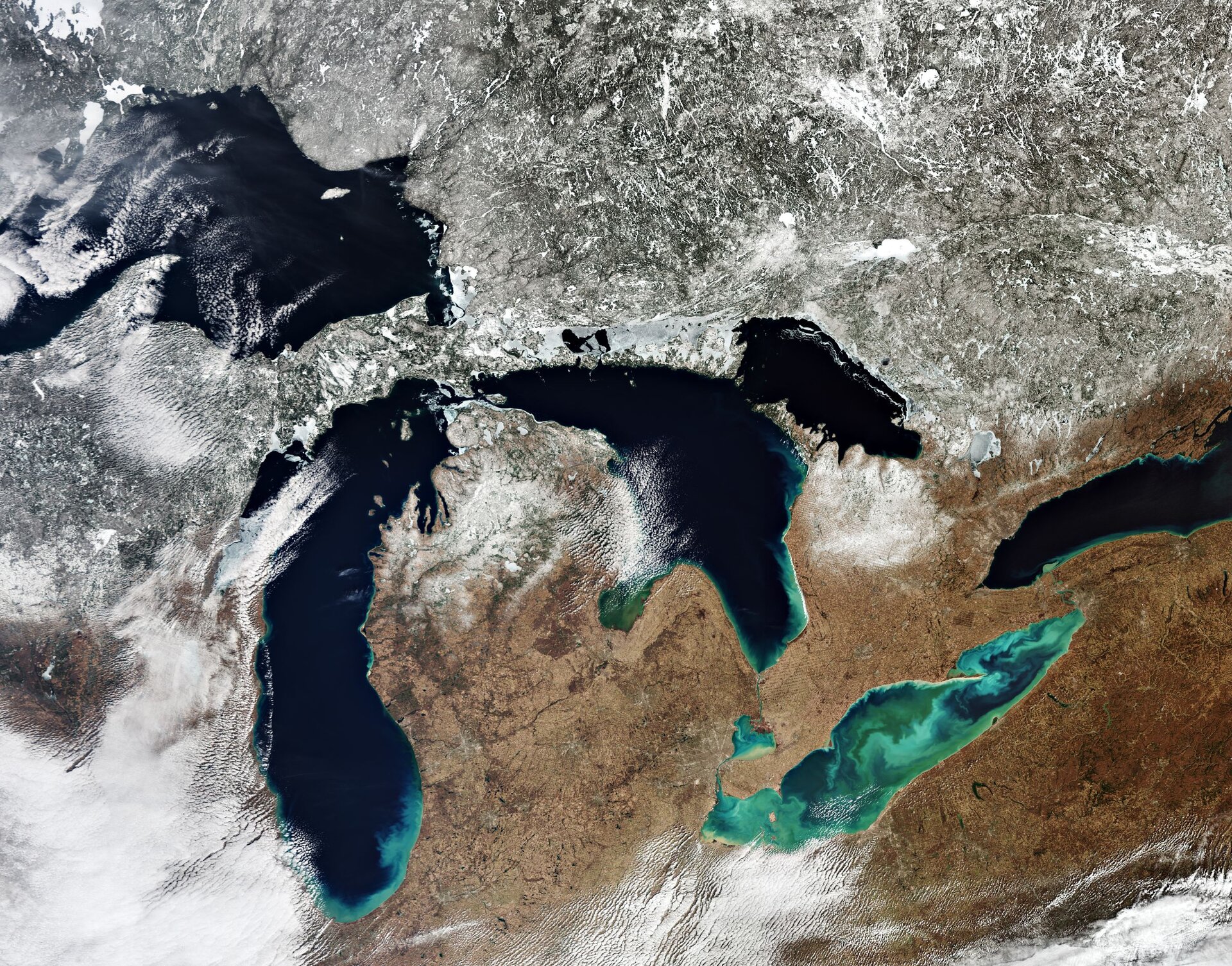 all the great lakes